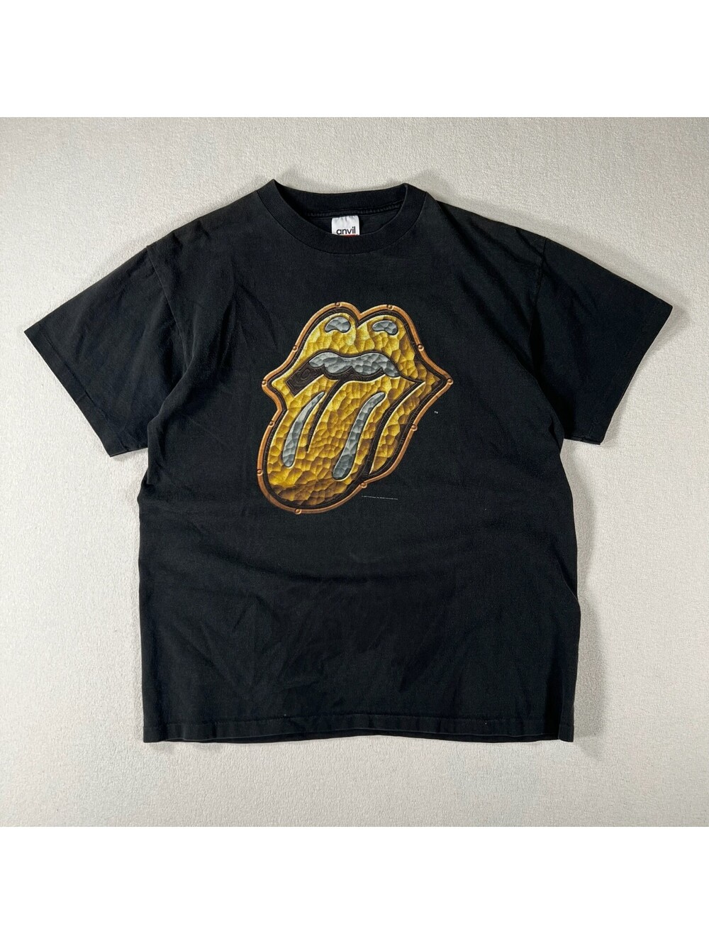 Rolling Stones Bridges To Babylon 1997 Tour Tee Anvil L